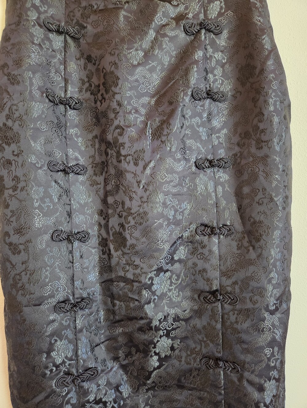 SAU LEE Jennifer Dress in Black Jacquard NWT Strapless Midi Size 10 - Picture 10 of 14